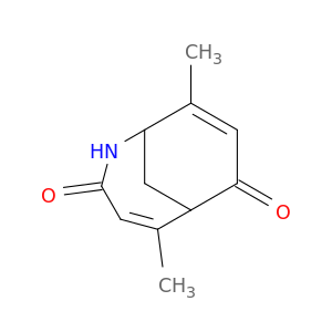 2-Azabicyclo[4.3.1]deca-4,8-diene-3,7-dione, 5,9-dimethyl-