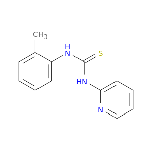 Thiourea,N-(2-methylphenyl)-N'-2-pyridinyl-
