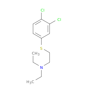 Ethanamine, 2-[(3,4-dichlorophenyl)thio]-N,N-diethyl-
