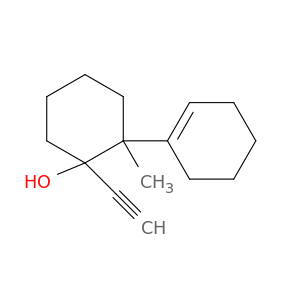 Cyclohexanol, 2-(1-cyclohexen-1-yl)-1-ethynyl-2-methyl-
