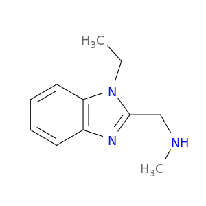[(1-ethyl-1H-1,3-benzodiazol-2-yl)methyl](methyl)amine