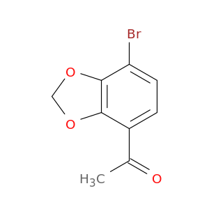 1-(7-溴苯并[d][1,3]二氧戊环-4-基)乙酮