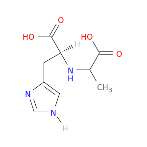 L-Histidine, N-(1-carboxyethyl)-, (S)-