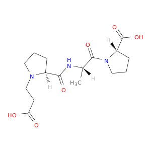 L-Proline, 1-[N-[1-(2-carboxyethyl)-L-prolyl]-L-alanyl]-