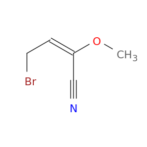 2-Butenenitrile, 4-bromo-2-methoxy-, (E)-