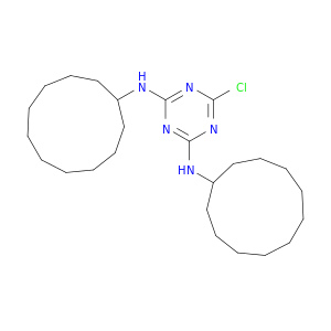 1,3,5-Triazine-2,4-diamine, 6-chloro-N,N'-dicycloundecyl-