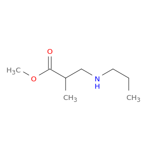 Propanoic acid, 2-methyl-3-(propylamino)-, methyl ester