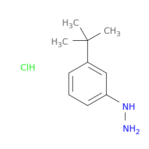 肼,[3-(1,1-(1,1-二甲基乙基)苯基]-,盐酸盐(1：1)