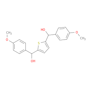 2,5-Thiophenedimethanol,a,a'-bis(4-methoxyphenyl)-, (R*,S*)- (9CI)