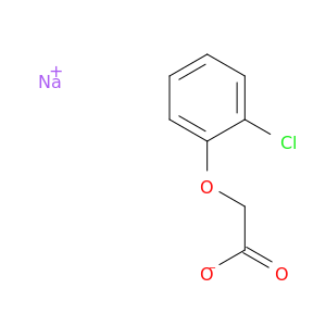Acetic acid,2-(2-chlorophenoxy)-, sodium salt (1:1)