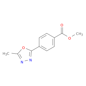 METHYL 4-(5-METHYL-1,3,4-OXADIAZOL-2-YL)BENZOATE