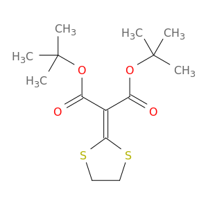 Propanedioic acid, 1,3-dithiolan-2-ylidene-, bis(1,1-dimethylethyl) ester