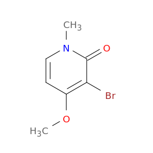 3-溴-4-甲氧基-1-甲基吡啶-2(1H)-酮