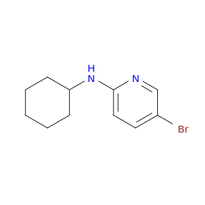 2-Cyclohexylamino-5-bromopyridine