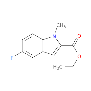 1H-Indole-2-carboxylic acid, 5-fluoro-1-methyl-, ethyl ester