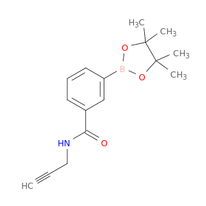 N-(丙-2-炔-1-基)-3-(4,4,5,5-四甲基-1,3,2-二氧硼杂环戊烷-2-基)苯甲酰胺