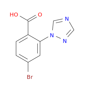 4-Bromo-2-(1H-1,2,4-triazol-1-yl)benzoic Acid