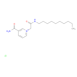 3-CARBAMOYL-1-(DECYLCARBAMOYLMETHYL)PYRIDINIUM CHLORIDE