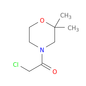 2-氯-1-(2,2-二甲基吗啉-4-基)乙酮