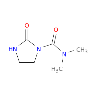 1-Imidazolidinecarboxamide, N,N-dimethyl-2-oxo-
