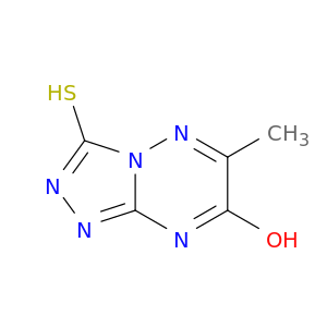 1,2,4-Triazolo[4,3-b][1,2,4]triazin-7(1H)-one,2,3-dihydro-6-methyl-3-thioxo-
