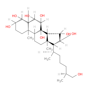 Cholestane-3,4,6,7,8,15,16,26-octol, (3b,4b,5a,6b,7a,15b,16b,25S)-
