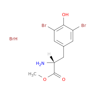 (R)-2-氨基-3-(3,5-二溴-4-羟基苯基)丙酸甲酯氢溴酸甲酯