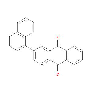 9,10-Anthracenedione, 2-(1-naphthalenyl)-