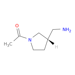 (S)-1-(3-(氨基甲基)吡咯烷-1-基)乙酮