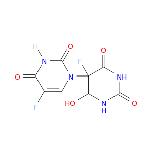 [1(2H),5'-Bipyrimidine]-2,2',4,4'(1'H,3H,3'H)-tetrone,5,5'-difluoro-5',6'-dihydro-6'-hydroxy-