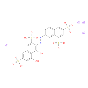 1,3-萘二磺酸,7-[2-(1,8-二羟基-3,6-二硫代-2-萘基)二亚苯基]-,钠盐(1：4)