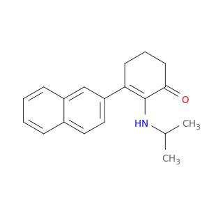 2-Cyclohexen-1-one, 2-[(1-methylethyl)amino]-3-(2-naphthalenyl)-