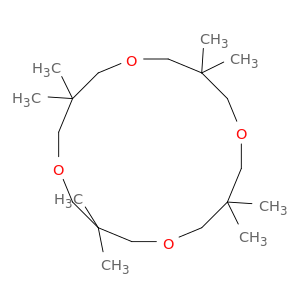 1,5,9,13-Tetraoxacyclohexadecane, 3,3,7,7,11,11,15,15-octamethyl-