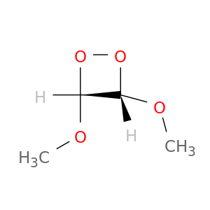 1,2-Dioxetane, 3,4-dimethoxy-, cis-