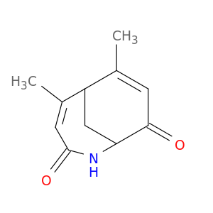 2-Azabicyclo[4.3.1]deca-4,7-diene-3,9-dione, 5,7-dimethyl-