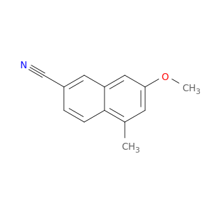 2-Naphthalenecarbonitrile, 7-methoxy-5-methyl-
