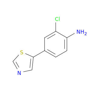 2-氯-4-(噻唑-5-基)苯胺