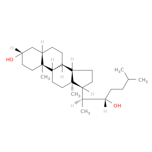 Cholestane-3,22-diol, (3b,5a,22S)-
