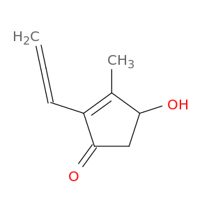 4-HYDROXY-3-METHYL-2-(1,2-PROPADIENYL)-2-CYCLOPENTEN-1-ONE