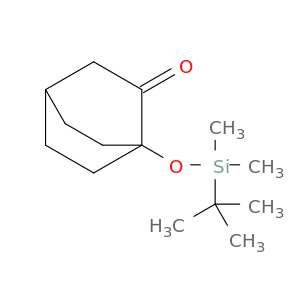 Bicyclo[2.2.2]octanone, 1-[[(1,1-dimethylethyl)dimethylsilyl]oxy]-