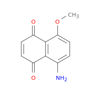 1,4-Naphthalenedione, 5-amino-8-methoxy-