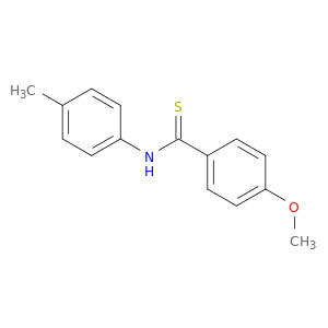 4-METHOXY-N-(4-METHYLPHENYL)-BENZENECARBOTHIOAMIDE