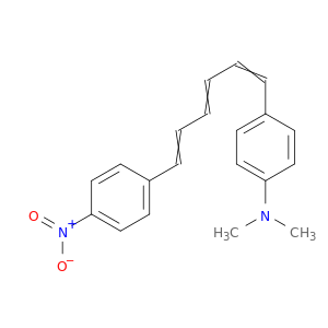 Benzenamine, N,N-dimethyl-4-[6-(4-nitrophenyl)-1,3,5-hexatrienyl]-