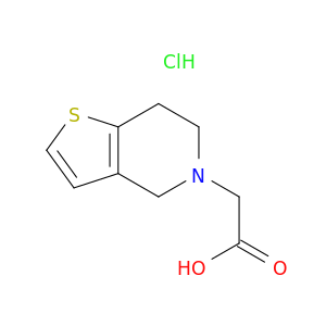 2-{4H,5H,6H,7H-Thieno[3,2-c]pyridin-5-yl}acetic Acid Hydrochloride