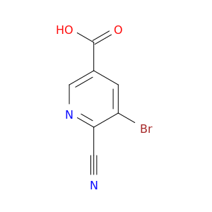 5-Bromo-6-cyanopyridine-3-carboxylic Acid