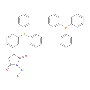 反式-溴(N-琥珀酰亚胺基)双(三苯基膦)钯(II)