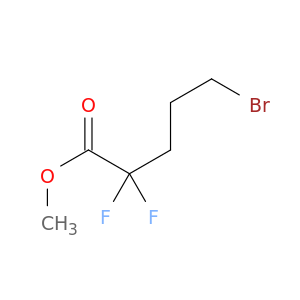 Pentanoic acid, 5-bromo-2,2-difluoro-, methyl ester
