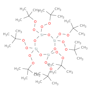 Cyclotetrasiloxane, octakis[(1,1-dimethylethyl)dioxy]-