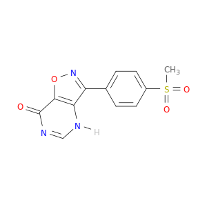 Isoxazolo[4,5-d]pyrimidin-7(4H)-one, 3-[4-(methylsulfonyl)phenyl]-