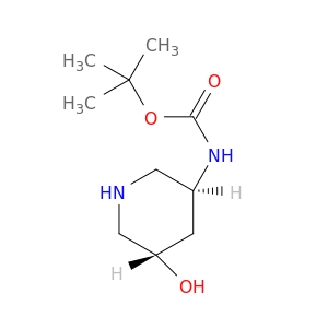 氨基甲酸,N-[(3R,5R)-5-羟基-3-哌啶基]-,1,1-二甲基乙烯酯,Rel-